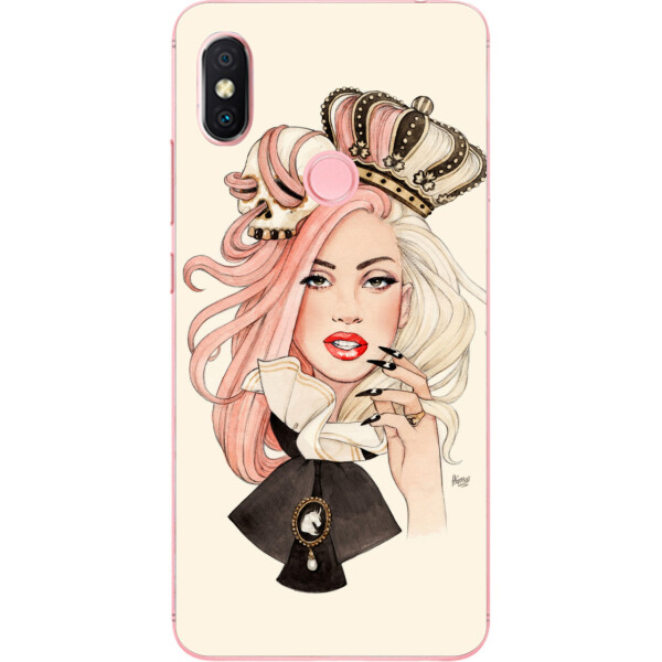 

Оригинальный чехол накладка Amstel для Xiaomi Redmi S2 с картинкой Королева
