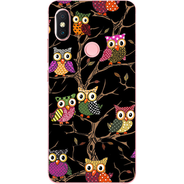 

Оригинальный чехол накладка Amstel для Xiaomi Redmi S2 с картинкой Совята
