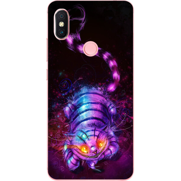 

Оригинальный чехол накладка Amstel для Xiaomi Redmi S2 с картинкой Чеширский кот