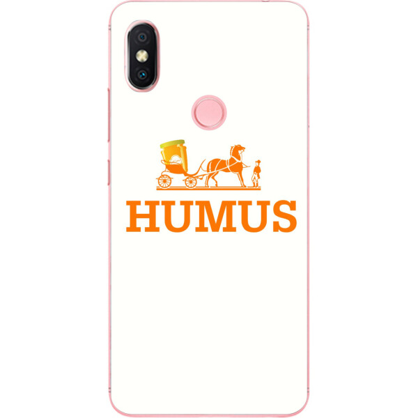 

Антибрендовый силиконовый чехол Amstel для Xiaomi Redmi S2 с картинкой Humus