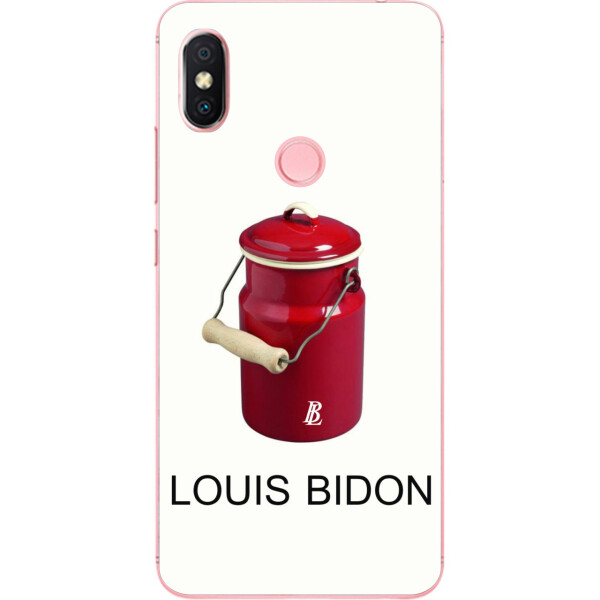 

Антибрендовый силиконовый чехол Amstel для Xiaomi Redmi S2 с картинкой Louis Bidon