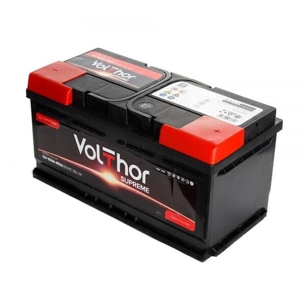 

Аккумулятор автомобильный VOLTHOR Supreme 100-0 (R +) (920A)