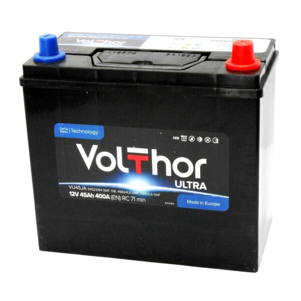 

Аккумулятор автомобильный VOLTHOR Asia 45 (R +)