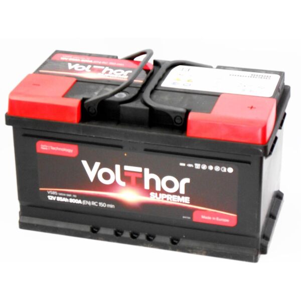 

Аккумулятор автомобильный VOLTHOR Supreme 85-0 (R +) (800A)