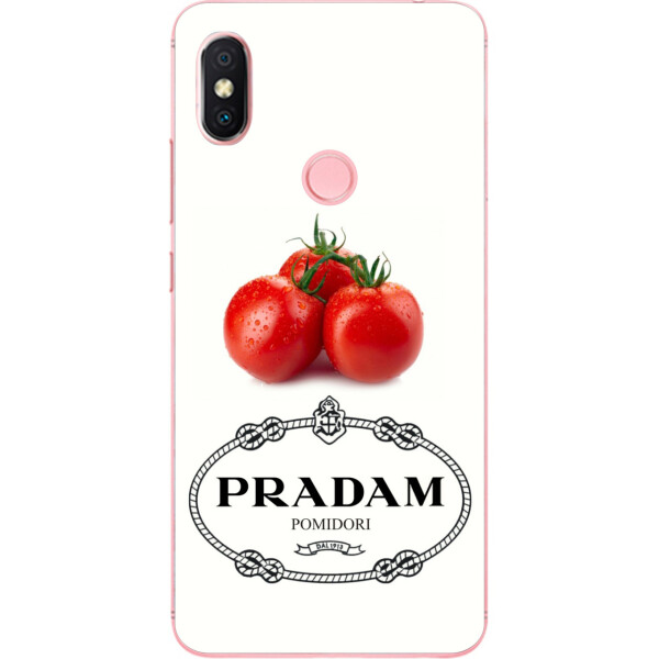 

Антибрендовый силиконовый чехол Amstel для Xiaomi Redmi S2 с картинкой Pradam Pomidori