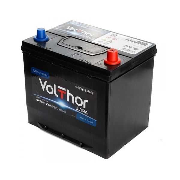 

Аккумулятор автомобильный VOLTHOR Asia 65-0 (R +) (650A)