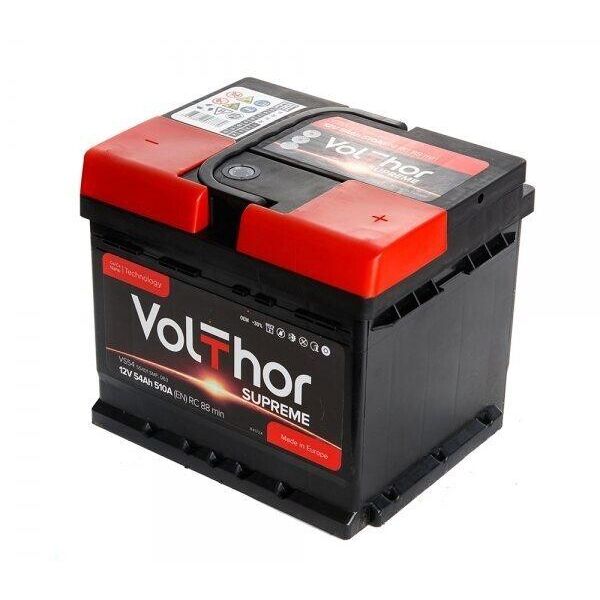 

Аккумулятор автомобильный VOLTHOR Supreme 54-0 (R +) (510A)