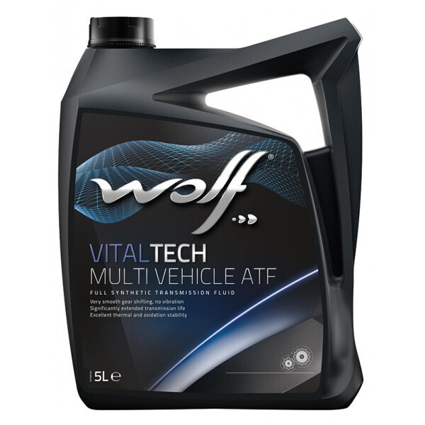 

Трансмиссионное масло WOLF VITALTECH MULTI VEHICLE ATF, 5л
