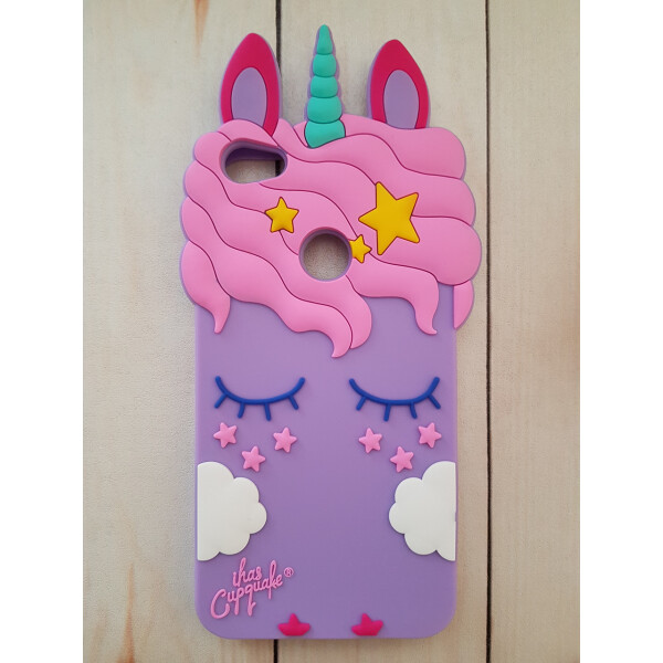 

Объемный 3D силиконовый чехол Amstel для Xiaomi Redmi Note 5a Prime My Little Pony Фиолетовый единорог