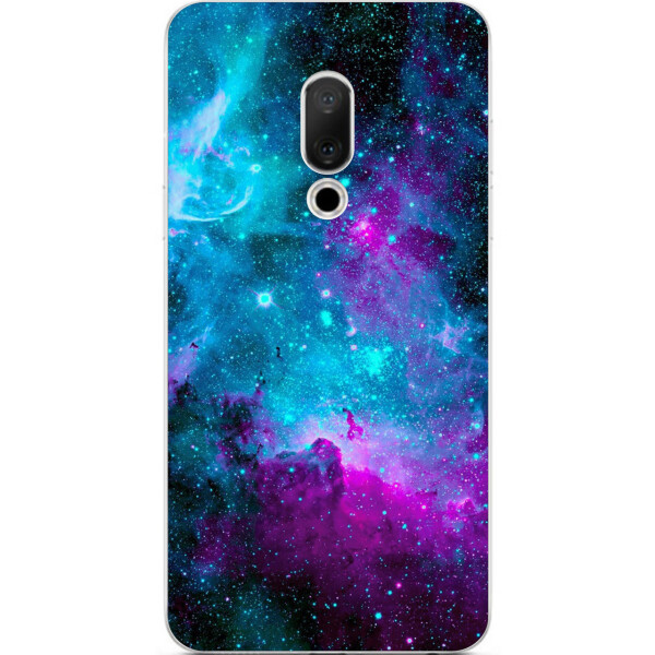 

Силиконовый чехол бампер Amstel для Meizu 15 с картинкой Космос