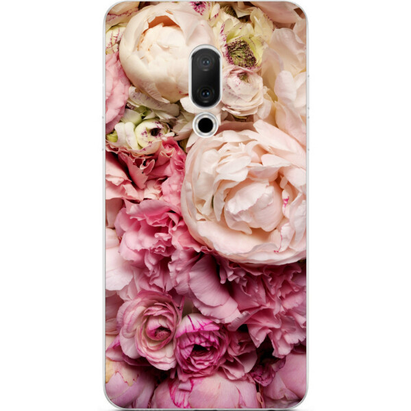 

Чехол силиконовый Amstel для Meizu 15 с картинкой Пионы