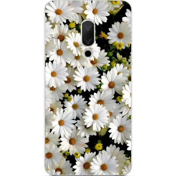 

Бампер силиконовый чехол Amstel для Meizu 15 с картинкой Ромашки