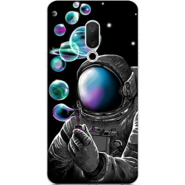 

Оригинальный чехол Amstel накладка для Meizu 15 с картинкой Космонавт и планеты