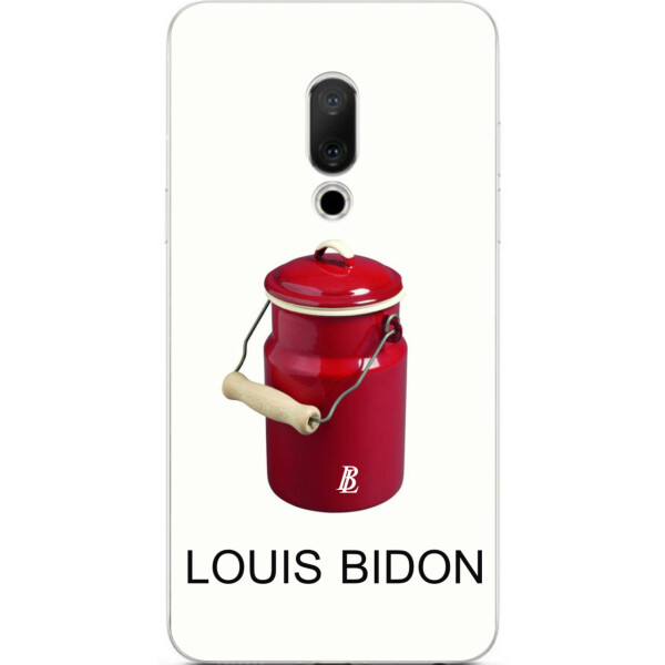 

Антибрендовый силиконовый Amstel чехол для Meizu 15 с картинкой Louis Bidon