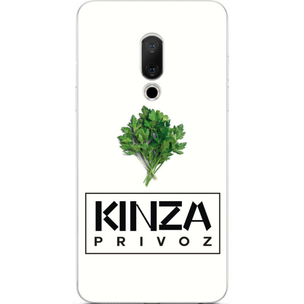 

Антибрендовый силиконовый Amstel чехол для Meizu 15 с картинкой Kinza Privoz