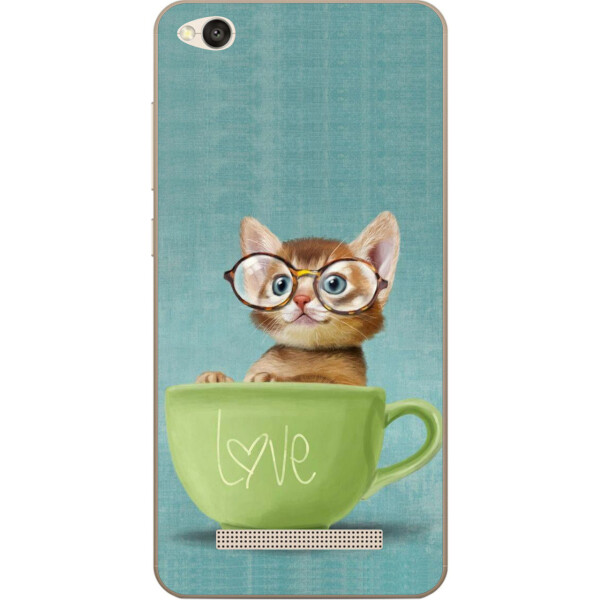 

Силиконовый чехол Amstel для Xiaomi Redmi 4A с картинкой Котик в чашке