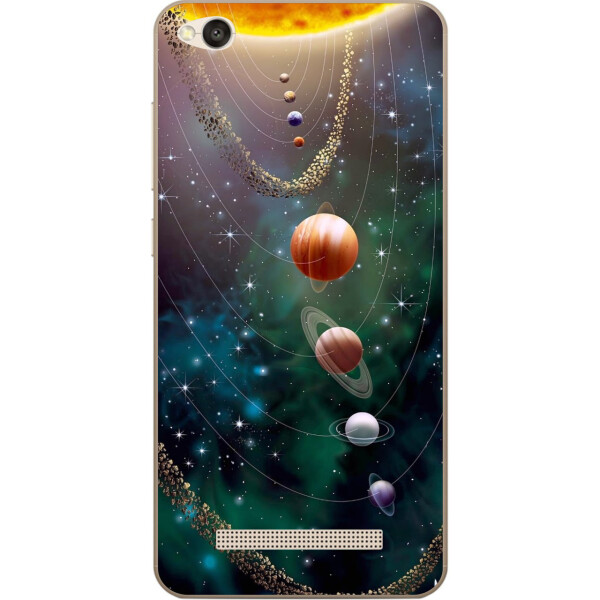 

Силиконовый чехол бампер Amstel для Xiaomi Redmi 4A с картинкой Планеты