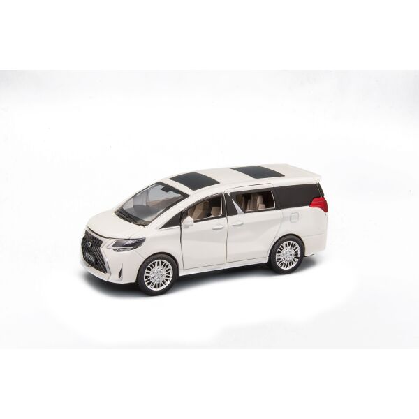 

Коллекционная модель металлической машинки Lexus LM AS-2809 (White)
