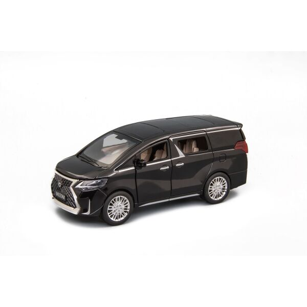 

Коллекционная модель металлической машинки Lexus LM AS-2809 (Black)