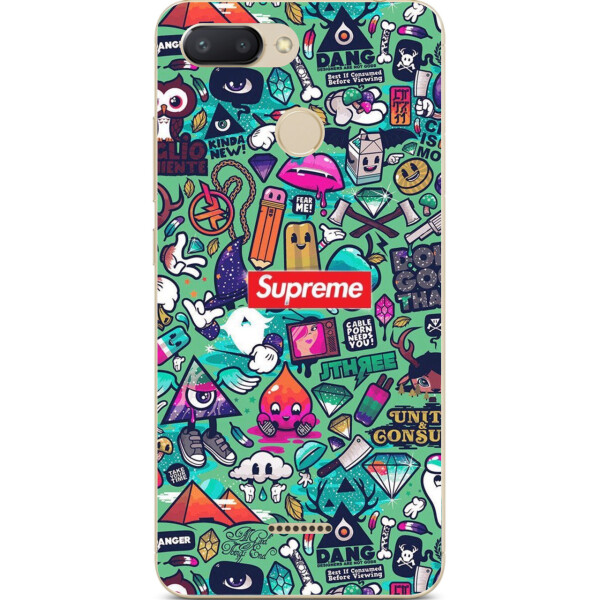 

Силиконовый чехол Amstel с рисунком для Xiaomi Redmi 6 Креатив Supreme