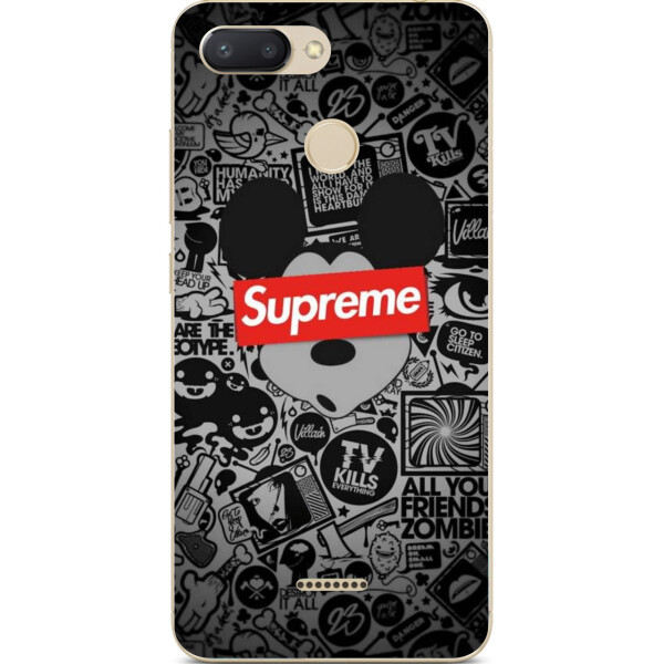 

Силиконовый чехол Amstel с рисунком для Xiaomi Redmi 6 Микки Supreme
