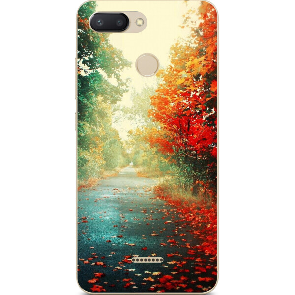 

Силиконовый чехол Amstel для Xiaomi Redmi 6 с картинкой Осень