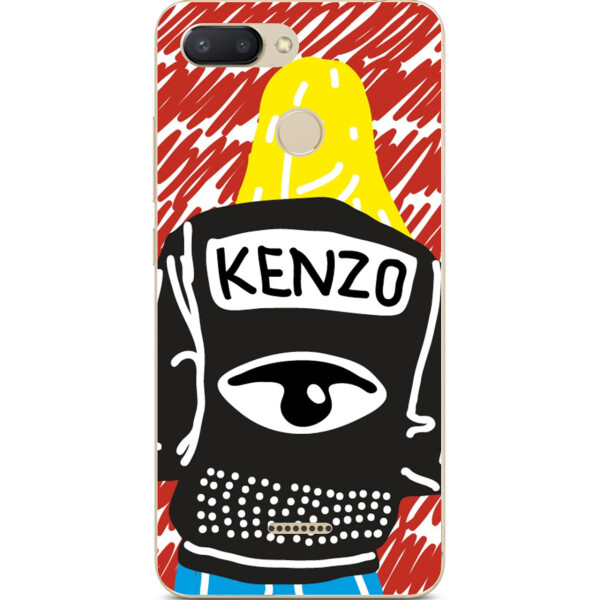 

Силиконовый чехол бампер Amstel для Xiaomi Redmi 6 с картинкой Курточка Kenzo