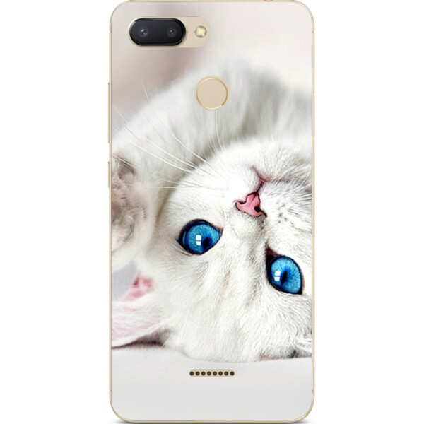 

Чехол силиконовый Amstel для Xiaomi Redmi 6 с картинкой Котик