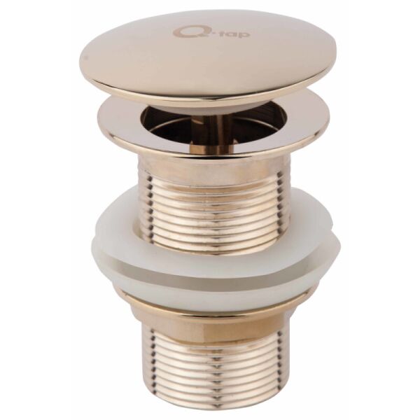 

Донный клапан для раковины Q-tap Liberty ORO L03 QTLIBOROL03 золотой (69452)