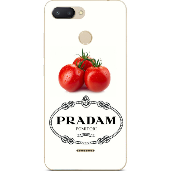 

Антибрендовый силиконовый чехол Amstel для Xiaomi Redmi 6 с картинкой Pradam Pomidori