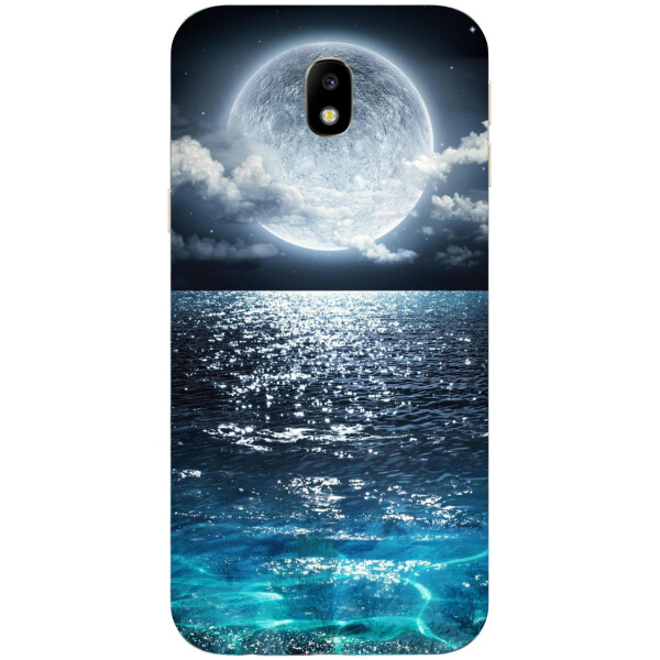 

Силиконовый чехол бампер Amstel для Samsung Galaxy J3 2018 с картинкой Луна