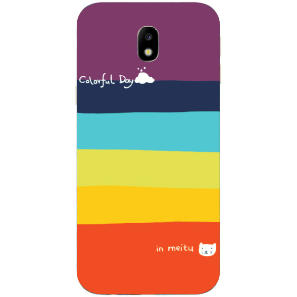 

Оригинальный чехол накладка Amstel для Samsung Galaxy J3 2018 с картинкой Радуга