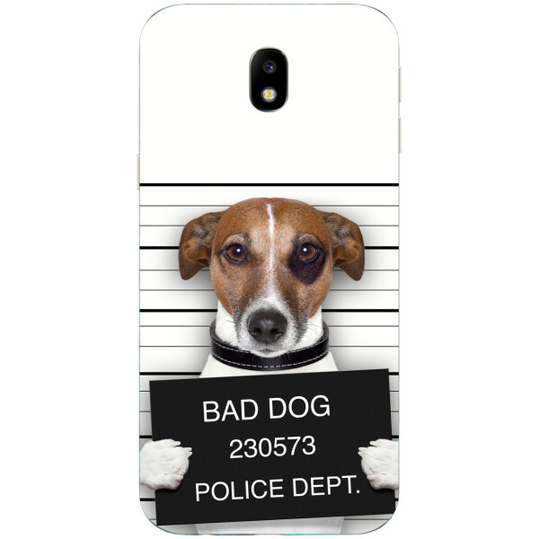 

Чехол бампер Amstel для Samsung Galaxy J3 2018 с принтом Bad Dog