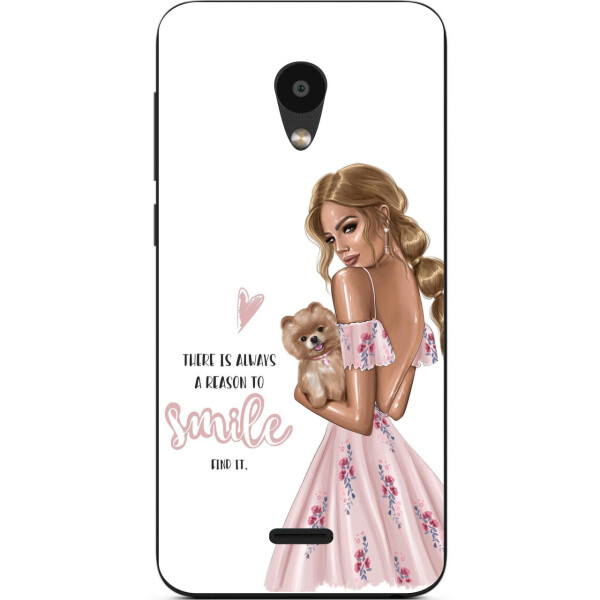 

Силиконовый чехол Amstel с рисунком для Meizu C9 Smile