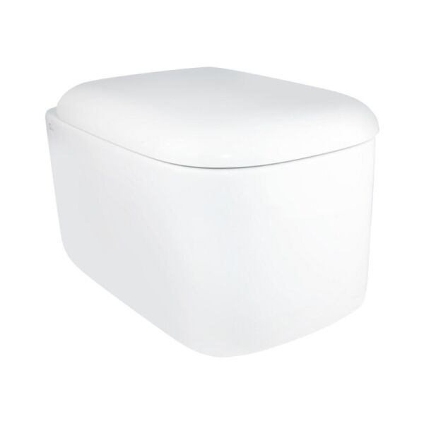 

Унитаз подвесной Qtap Orlan с сидением Soft-close QT0332150W белый (76494)