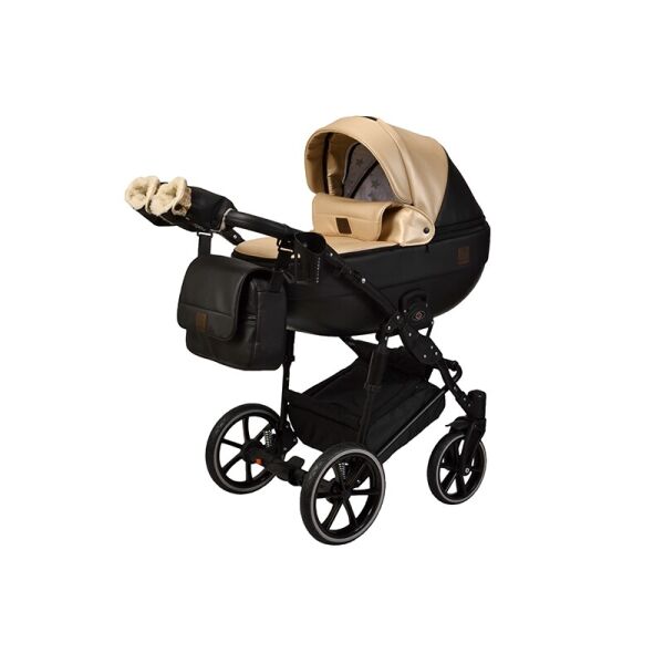 

Детская коляска 2 в 1 Angelina Phaeton Perla бежевая color 51