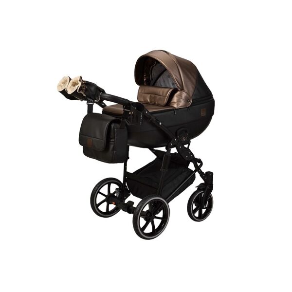 

Детская коляска 2 в 1 Angelina Phaeton Perla коричневая color 53