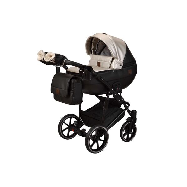 

Детская коляска 2 в 1 Angelina Phaeton Perla молочная color 54