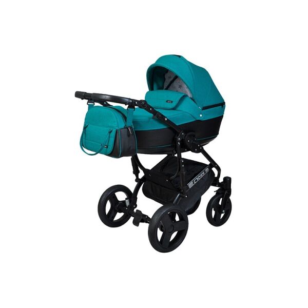 

Детская коляска 2 в 1 Angelina Cross Solo бирюзовая color 31
