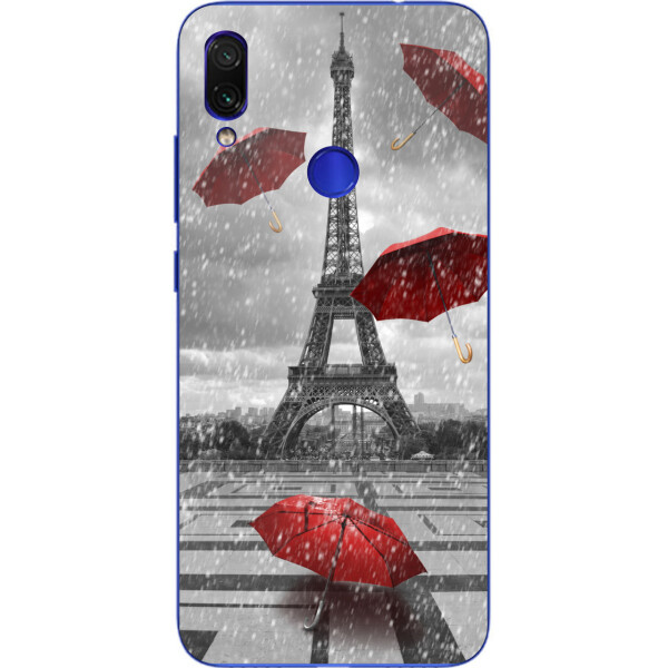 

Силиконовый чехол Amstel для Xiaomi Redmi Note 7 с картинкой Красные зонтики