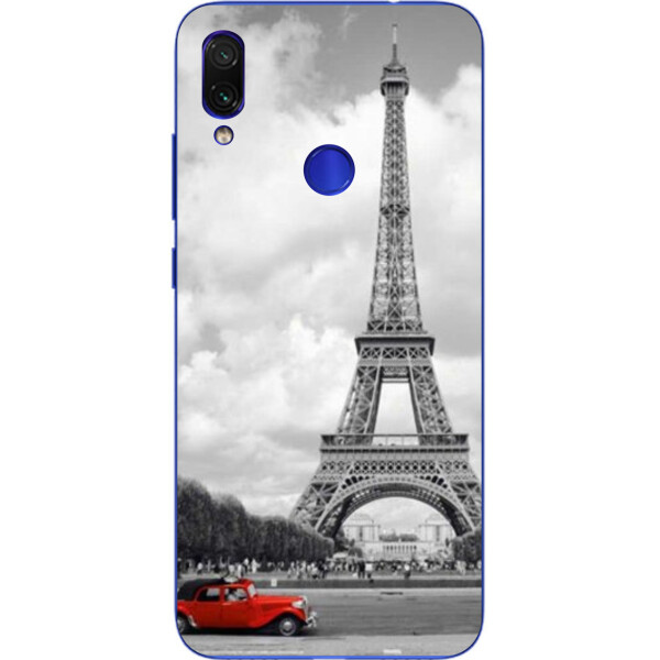 

Силиконовый чехол бампер Amstel для Xiaomi Redmi Note 7 с картинкой Красная машина