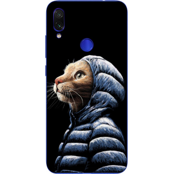 

Оригинальный чехол накладка Amstel для Xiaomi Redmi Note 7 с картинкой Кот в куртке