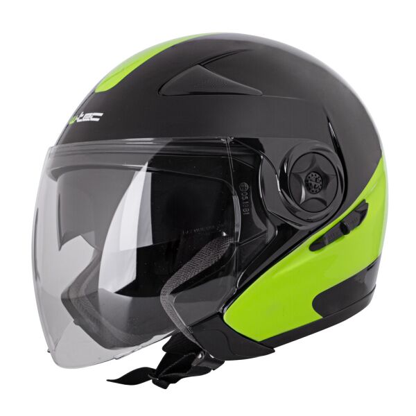 

Мотоциклетный шлем W-TEC Neikko Black-Fluo - размер S (55-56)