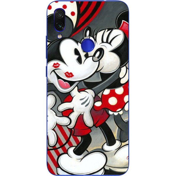 

Оригинальный чехол накладка Amstel для Xiaomi Redmi Note 7 с картинкой Поцелуй Минни