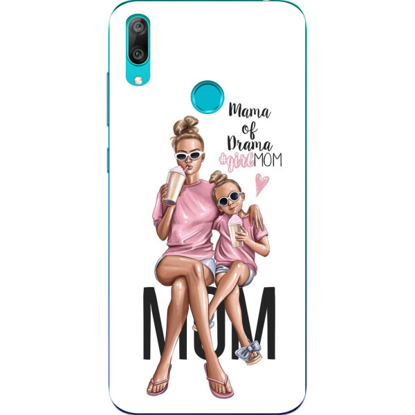 

Силиконовый чехол Amstel с рисунком для Huawei Y7 2019 Мама