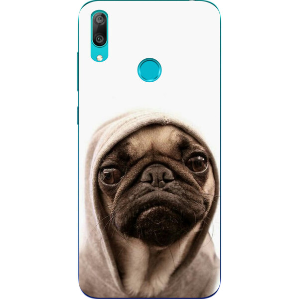 

Силиконовый чехол бампер Amstel для Huawei Y7 2019 с картинкой Собака в капюшоне