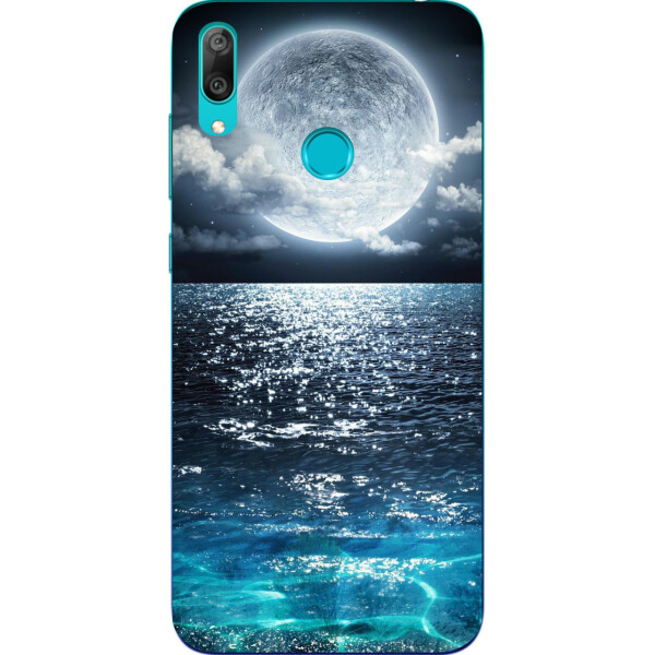 

Силиконовый чехол бампер Amstel для Huawei Y7 2019 с картинкой Луна
