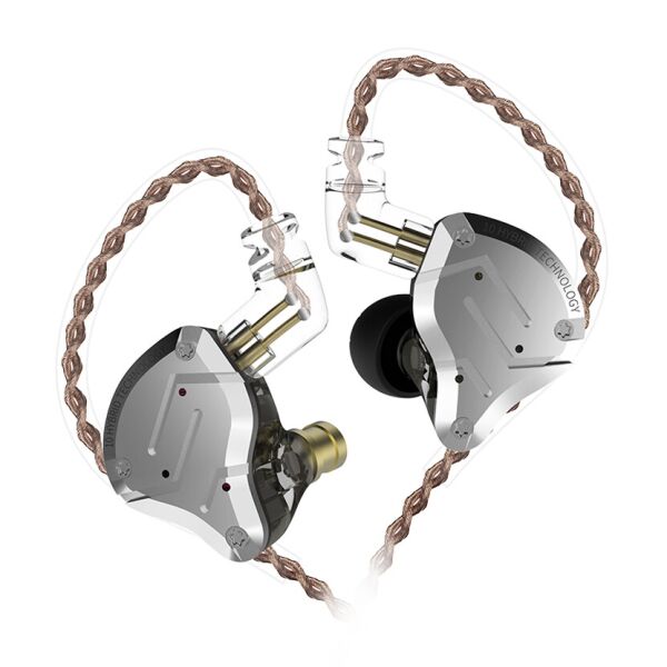 

Гибридные наушники KZ ZS10 Pro с 5 излучателями (Черный)