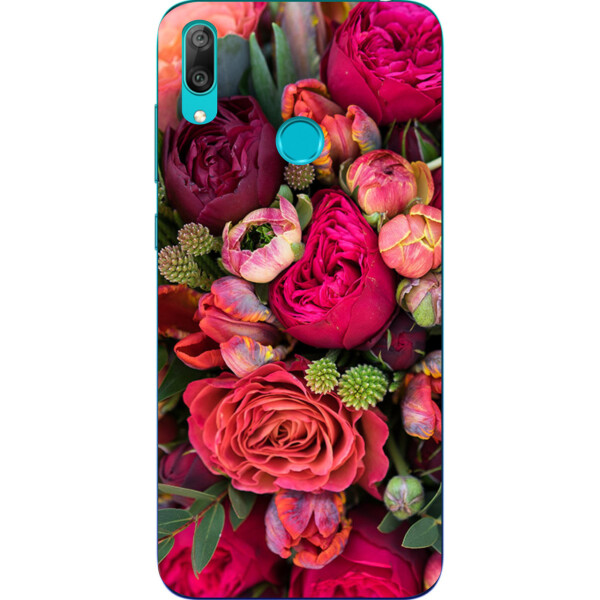 

Чехол силиконовый Amstel для Huawei Y7 2019 с картинкой Букет