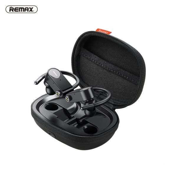 

Беспроводные наушники Remax TWS-20 Original Bluetooth вакуумные спортивные Черный
